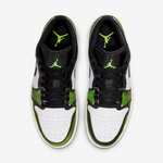 Jordan 1 Low Wear Away Electric Green