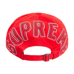 Boné Supreme Back Arc 6-Panel - Vermelho
