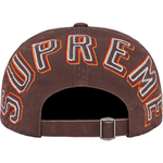 Boné Supreme Back Arc 6-Panel - Marrom