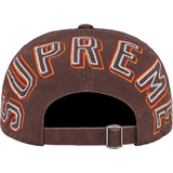 Boné Supreme Back Arc 6-Panel - Marrom