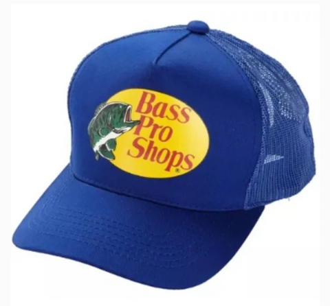 Boné Trucker Bass Pro Shops - Azul Royal