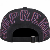 Boné Supreme Back Arc 6-Panel - Preto