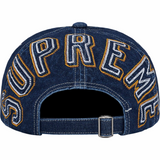 Boné Supreme Back Arc 6-Panel - Jeans