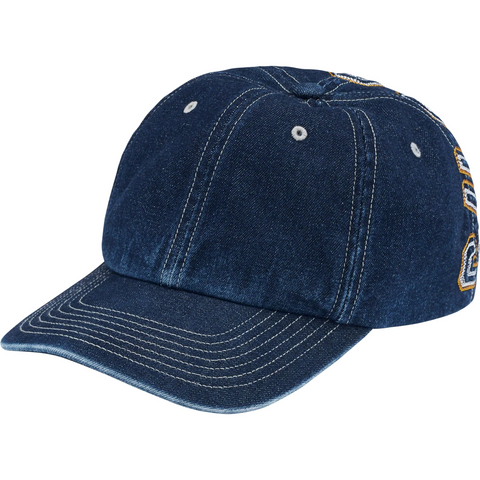 Boné Supreme Back Arc 6-Panel - Jeans