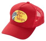 Boné Trucker Bass Pro Shops - Vermelho