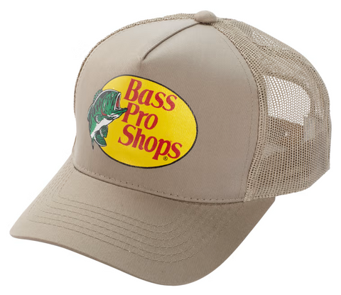 Boné Trucker Bass Pro Shops - Khaki
