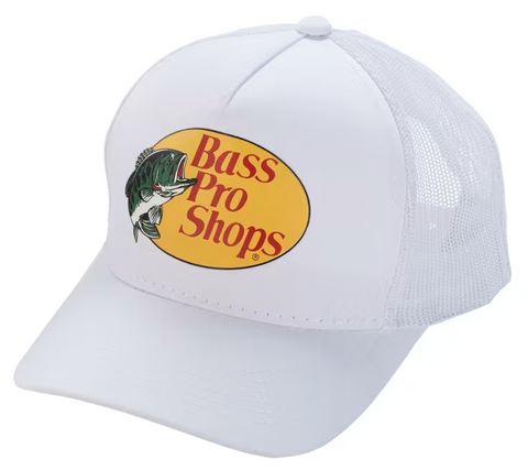 Boné Trucker Bass Pro Shops - Branco
