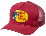 Boné Trucker Bass Pro Shops - Vinho
