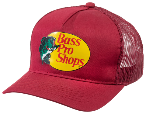 Boné Trucker Bass Pro Shops - Vinho