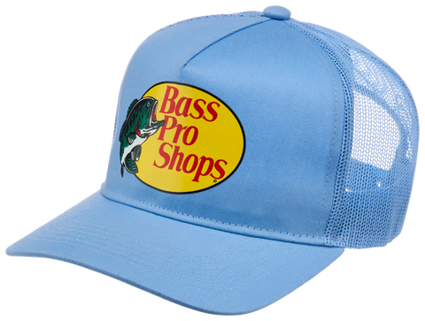 Boné Trucker Bass Pro Shops - Azul Claro