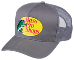 Boné Trucker Bass Pro Shops - Cinza