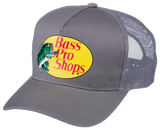 Boné Trucker Bass Pro Shops - Cinza