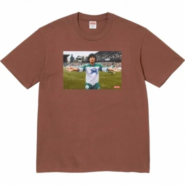 Camiseta Supreme Maradona - Marrom