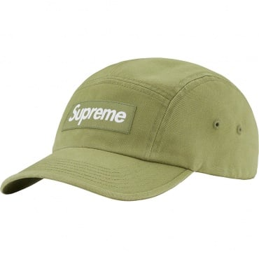 Boné Supreme Washed Chino Twill Camp Cap (SS23) - Olive
