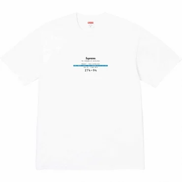Camiseta Supreme Standard - Branca