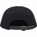 Boné Supreme Washed Chino Twill Camp Cap (SS24) - Preto