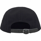 Boné Supreme Washed Chino Twill Camp Cap (SS24) - Preto