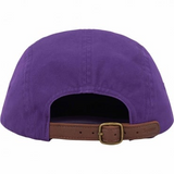 Boné Supreme Washed Chino Twill Camp Cap (SS24) - Roxo