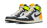 Jordan 1 Retro High White Black Volt University Gold