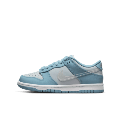 Nike Dunk Low GS Blue Clear Swoosh