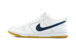 Nike SB Dunk Low Orange Label White Navy