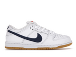 Nike SB Dunk Low Orange Label White Navy