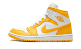 Jordan 1 Mid White University Gold (W)